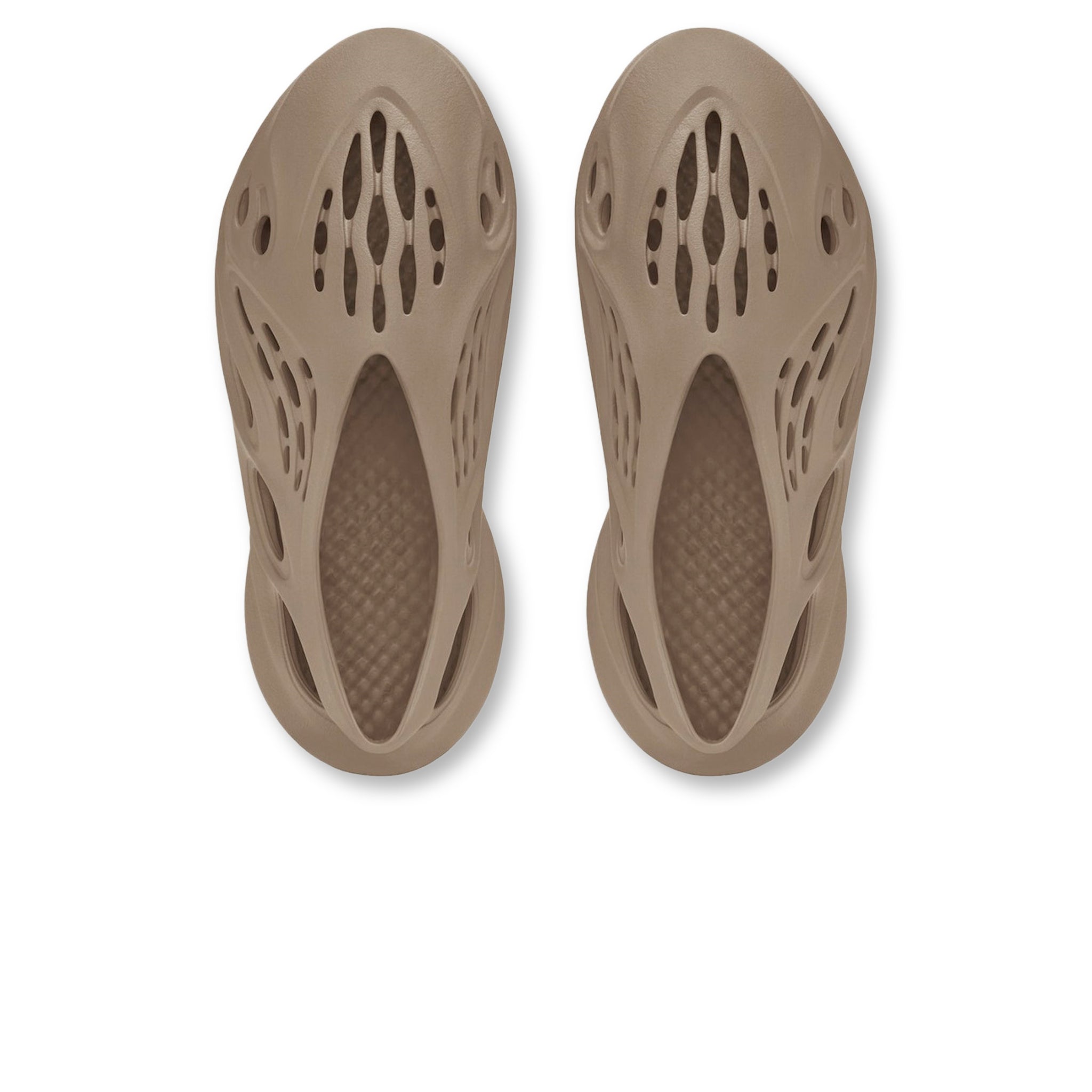 Top down view of Adidas Yeezy Foam RNNR Mist GV6674